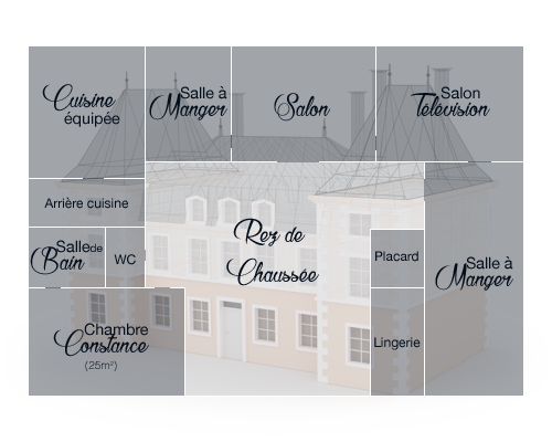 modelisation chateau de la belle
